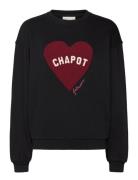 Terry Sport Heart Sweater Black Fabienne Chapot