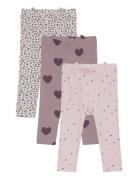 Hcliva - Legging 3-Pack Pink Hust & Claire