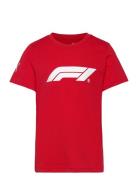 F1 Ess Kids Tee Red PUMA Motorsport