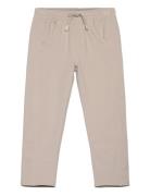 Elastic Waist Trousers Beige Mango