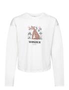 Long-Sleeved Panther T-Shirt White Mango