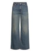 Ample Low Loose Jeans Blue Weekday