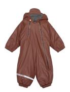 Pu Snow Suit 2 Zip Recycled Brown Mikk-line