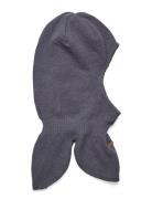 Balaclava Structure Knit Grey Minymo