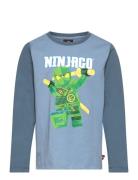 Lwtano 615 - T-Shirt L/S Blue LEGO Kidswear