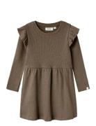 Nmfsophia Soj Ls Dress Lil Brown Lil'Atelier