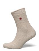 Rose Wola Sock Beige Becksöndergaard