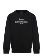 Jr Original Crew Black Peak Performance