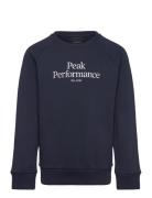 Jr Original Crew Navy Peak Performance