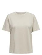 Onlonly S/S Tee Jrs Noos Beige ONLY