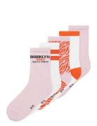 Nkfvilde 5P Sock Pink Name It