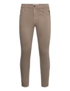 Anbass Trousers Slim Hyperflex Colour Xlite Beige Replay