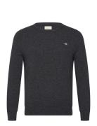 Extrafine Lambswool C-Neck Grey GANT