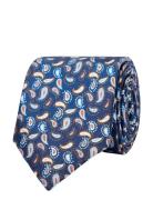 Slhpreben Silk Tie Blue Selected Homme