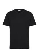 100% Cotton Slim-Fit V-Neck T-Shirt Navy Mango