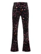 Velour Leopard Print Deep Waistband Jogger Patterned Juicy Couture