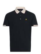 Half Tipped Polo Shirt Navy Lyle & Scott