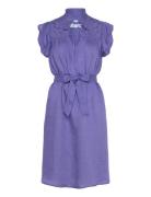 Msalaya Knee Length Dress Blue Minus