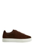 Slhdavid Chunky Suede Sneaker Noos Brown Selected Homme