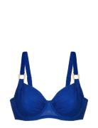 Madras Bikini Top Blue Dorina