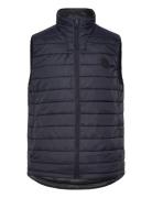 Light Weight Quilted Waistcoat Navy Lindbergh