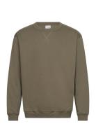 Slhrelax-Sigurd Crew Neck Sweat Khaki Selected Homme