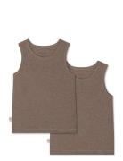 Cuno Tanktop 2-Pack Brown That's Mine