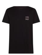 Hilfiger Stack Tee Black Tommy Hilfiger