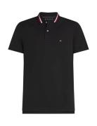 Rwb Collar Reg Polo Black Tommy Hilfiger