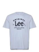 Big Logo Tee Blue Lee Jeans