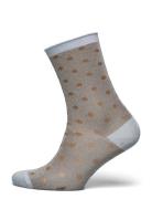 Donna Glitter Socks Brown Mp Denmark