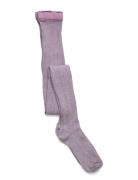 Celosia Glitter Tights Purple Mp Denmark