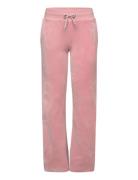 Trousers Jersey Velour Pink Lindex