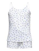 Pyjama Set Pointelle Singlet A White Lindex