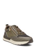 Women Lace-Up Khaki Tamaris