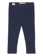 Merino Light Knitted Leggings Navy Copenhagen Colors