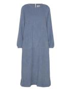 Lucasll Midi Dress Ls Blue Lollys Laundry