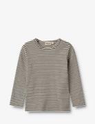 T-Shirt L/S Stig Black Wheat