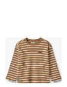 T-Shirt L/S Dallas Brown Wheat