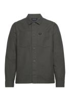 Canvas Overshirt Grey Fred Perry