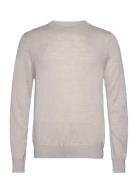 Keane Merino Crew Neck Sweater Grey J. Lindeberg