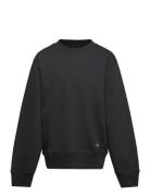 Light Terry Solo Sweatshirt Black Mads Nørgaard