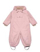 Matwisti Fleece Lined Snowsuit. Grs Pink MINI A TURE