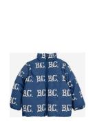 B.c Vintage All Over Padded Anorak Navy Bobo Choses