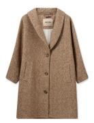 Mmadelaide Herringb Coat Beige MOS MOSH