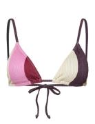 Blacca Bella Bikini Top Purple Becksöndergaard