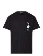 G Flower Graphic Relaxed S/S Tee Black The North Face