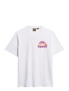 Cl Great Outdoors Chest Tee White Superdry