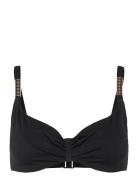 Icon Sw Bra Underw. Covering Black Chantelle Beach