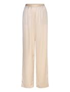 Ayla Satin Trousers Cream Ahlvar Gallery